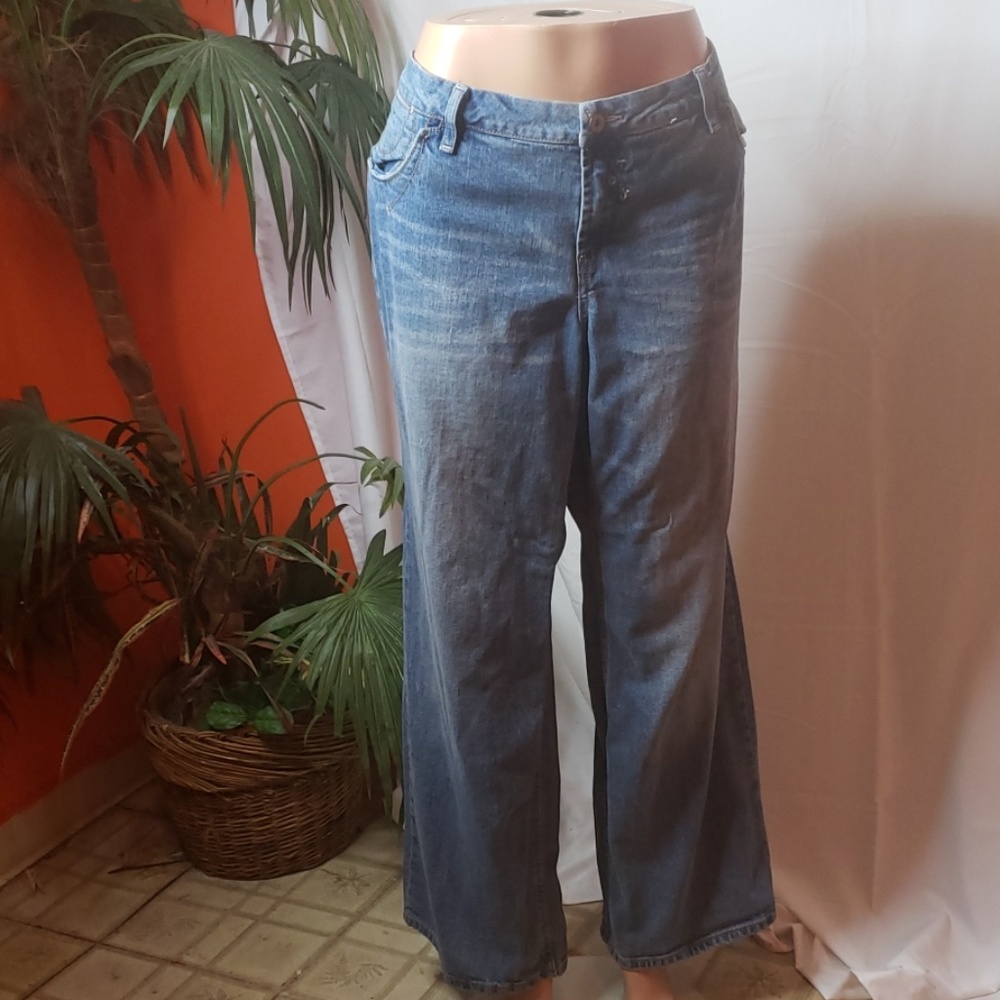 Squeeze Denim blue Jeans 18 w